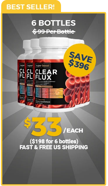 Clear Flux™ 6 bottles pricing